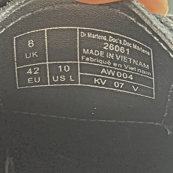 Dr Martens 1461 Glitter US Women's 10‎ Black Sparkle Oxford Shoes Streetwear - Picture 4 of 11